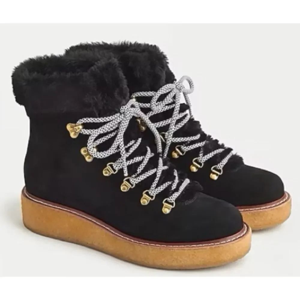 J. Crew Nubuck Crepe Sole Wedge
Winter Bootie’s Size 9.5 ~ Excellent